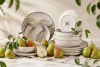 SALVA Essgeschirr-Set 6 Personen (12 Stück) grau/sandfarben/beige grau/sandfarben/beige - Foto 2