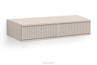Hängender TV-Schrank mit Schubladen, 80 cm, cremefarben