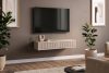 RECTUS II Hängender TV-Schrank mit Schubladen, 80 cm, cremefarben cremefarben - Foto 3