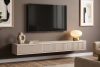 RECTUS II Hängender TV-Schrank mit Schubladen, 120 cm, cremefarben cremefarben - Foto 2