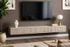 RECTUS II Hängender TV-Schrank mit Schubladen, 160 cm, cremefarben cremefarben - Foto 2