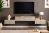 RECTUS II Hängender TV-Schrank mit Schubladen, 160 cm, cremefarben cremefarben - Foto 5