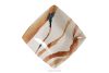 RONARI Tiefer Teller quadratischer Boho-Stil braun/beige/dunkelblau braun/beige/dunkelblau - Foto 5
