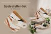 RONARI Speiseteller quadratischer Boho-Stil 6 Stück braun/beige/dunkelblau braun/beige/dunkelblau - Foto 8