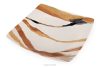 RONARI Essgeschirr-Set quadratischer Boho-Stil 6 Personen (12 Stück) braun/beige/dunkelblau braun/beige/dunkelblau - Foto 4