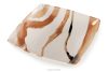 RONARI Essgeschirr-Set quadratischer Boho-Stil 6 Personen (12 Stück) braun/beige/dunkelblau braun/beige/dunkelblau - Foto 6