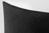 CONSO Bett mit weichem Kopfteil und Lattenrost schwarz Chenillestoff 180 schwarz - Foto 11